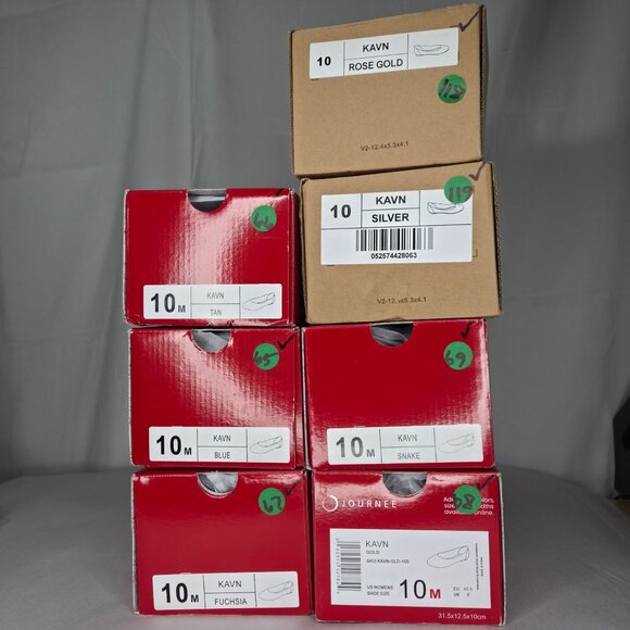 NWT Journee Collection Womens Kavn Comfort Insole Slip on Round Toe Ballet Flats - Picture 9 of 9